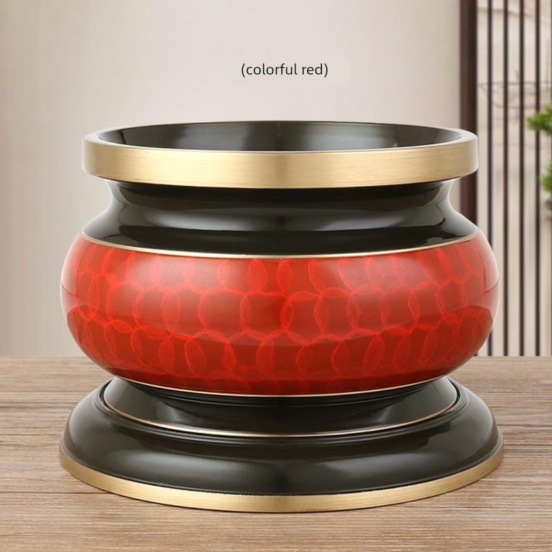 纯铜心经香炉家用室内供奉上香插香寺庙院大小烧香薰炉供佛刻字炉