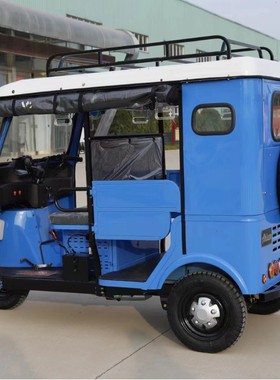 非洲热销TVS载客车 200CC水冷发动机嘟嘟车 拉客三轮车tuk tuk