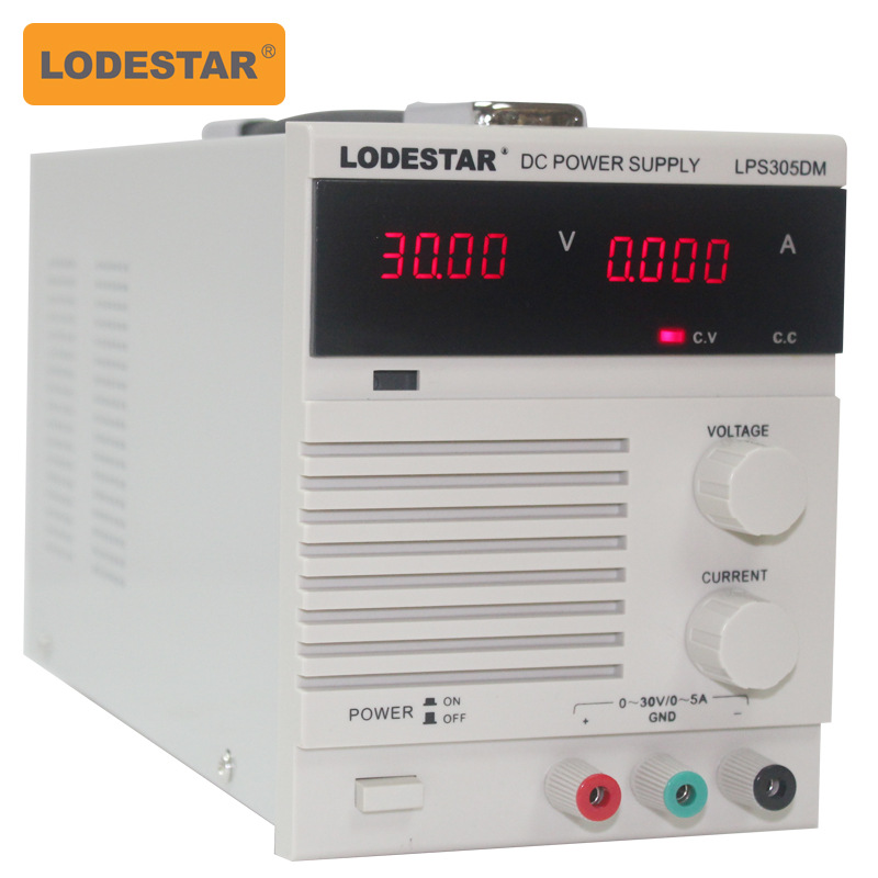 LODESTAR乐达LPS305DM四位数显直流稳压电源 精确到1MA高精度电源
