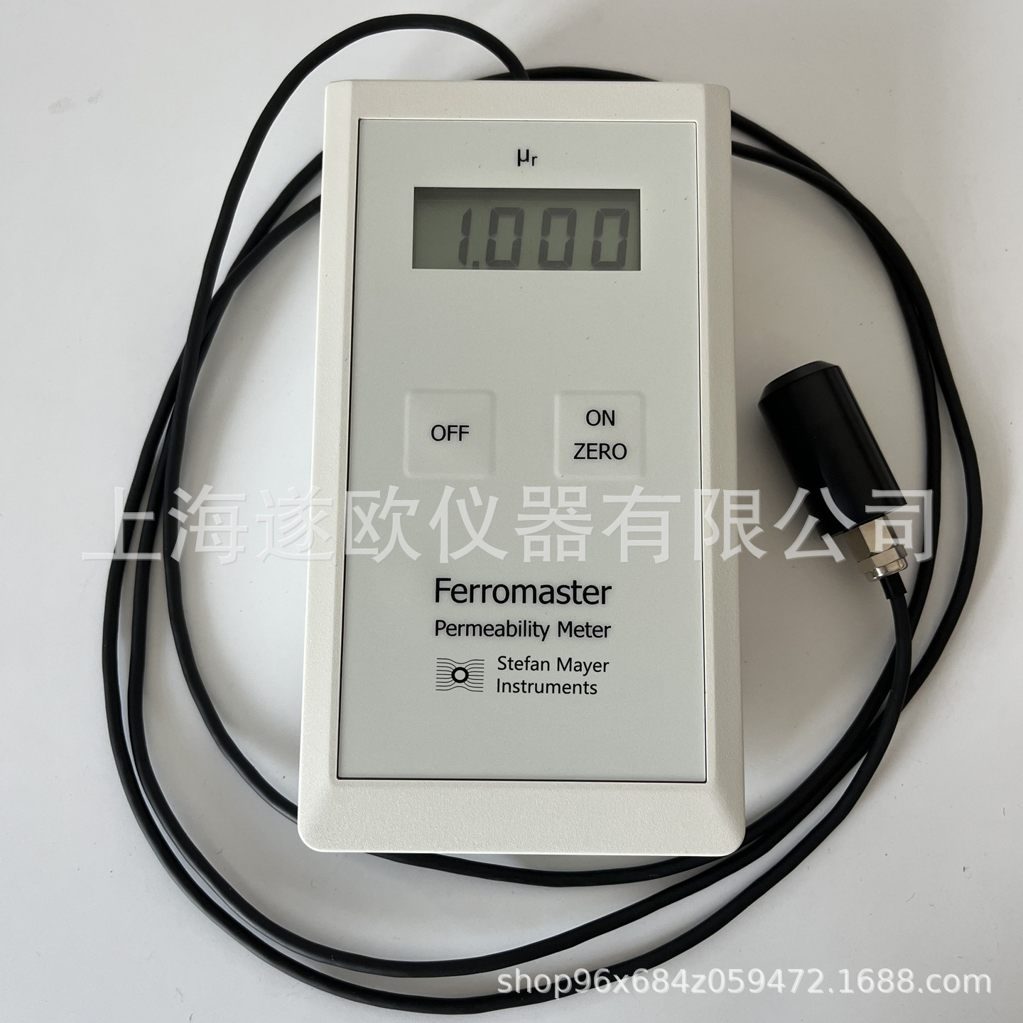 FERROMASTER数显磁导率仪不锈钢低磁导率材料测试仪1.001-1.999μ