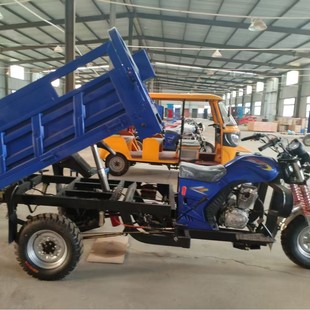 Tricycle motorcycle 货运农用载重摩托车 汽油摩托三轮车出口款