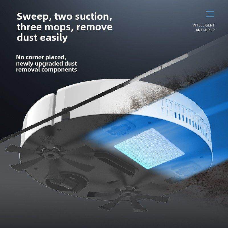 扫地机器人家用懒人智能超薄全自动三合一体吸尘器静音拖地机擦地
