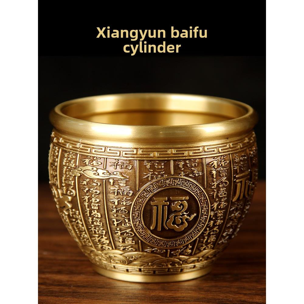采购产品铜米缸,工艺品,铜聚宝盆,铜锭,铜米缸,铜缸饰品,白