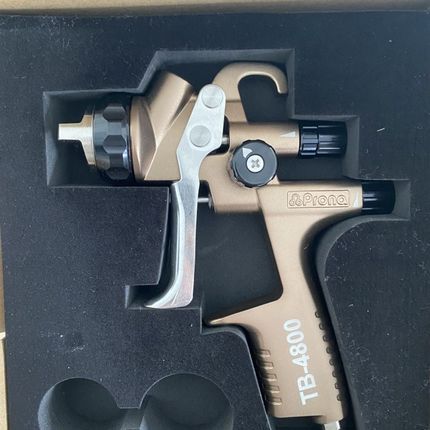 保丽-4800汽车喷漆u枪钣金油漆枪高雾化喷枪1.3口径