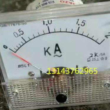 交流电流表85L1-2000/5A  85L1-2KA 2000/5A 2.5KA 3KA 85L1-A