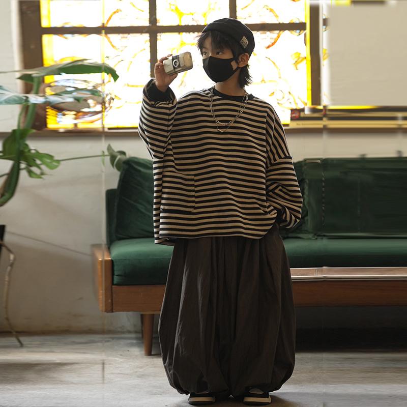 左西男童春装套装2025新款儿童装春季时髦痞帅气大童男孩春款韩版