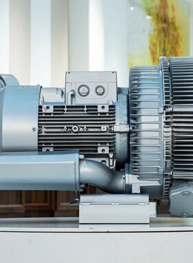 东莞智能RB-74S-3套袋真空吸附高压风机7.5KW双叶轮漩涡气泵