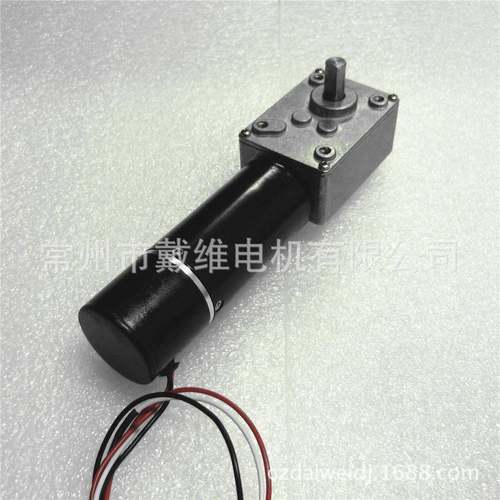 厂家供应12V无刷蜗轮蜗杆减速电机634JSX可内置驱动长寿命