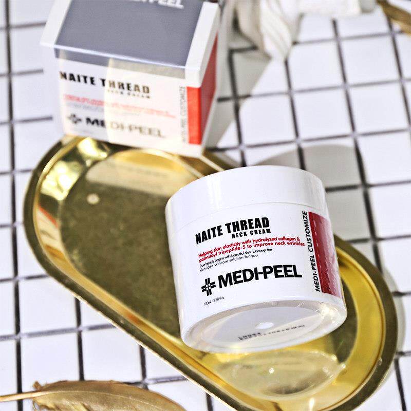 韩国medipeel美蒂菲年轮拉丝颈霜保湿保湿去颈纹题拉仅致100ml