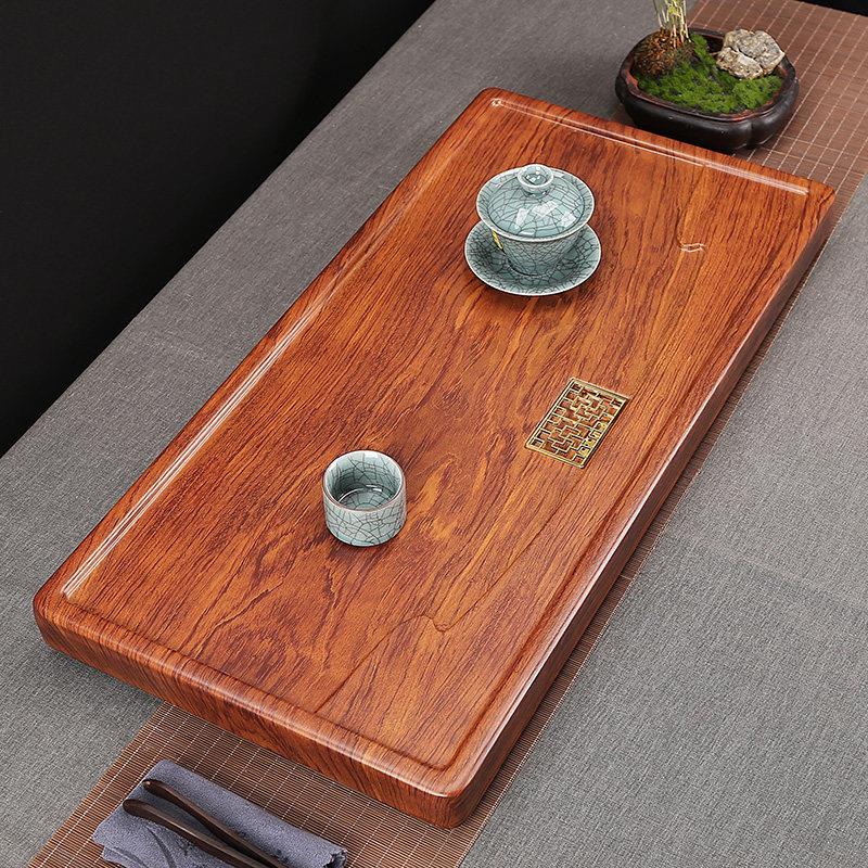 实木全红木家居中国风现代简约2025新古典茶具排水茶桌