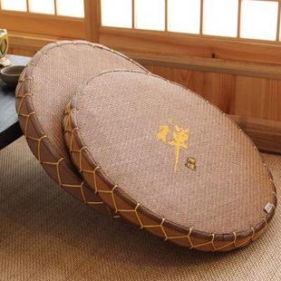 蒲团禅修垫加厚打坐拜佛冥想垫子家用茶道圆形榻榻米坐垫 席面日式
