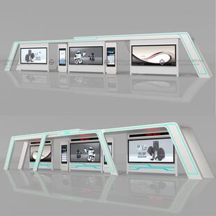 江苏淮安超宽立柱智慧公交站台led候车亭LCD智能电子站牌厂家定制