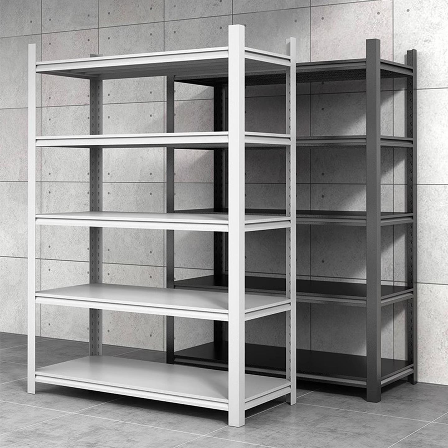 家用货架置物架多层落地仓库阳台储藏室杂物间商用超市钢制收纳架