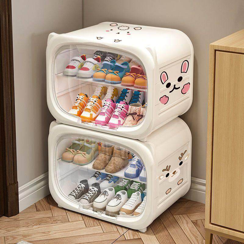 鞋柜家用门口儿童小型窄鞋子收纳盒简易多层省空间防尘鞋架,住宅家具,鞋架,淘宝优惠券,粉丝福利购,淘宝优惠卷