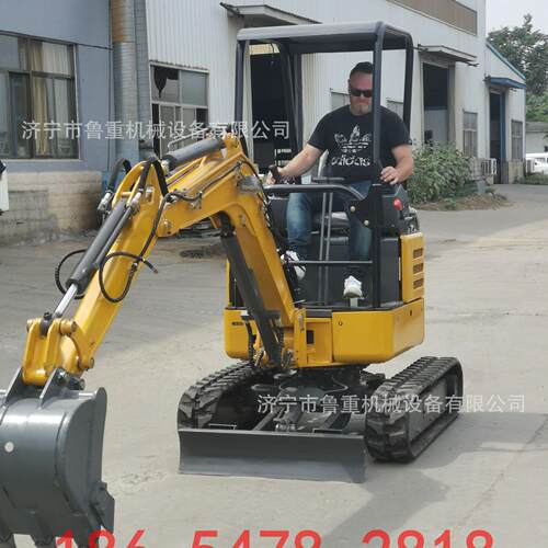 小挖掘机小洋型挖机价格微挖园SD-18农用果挖机马动型力