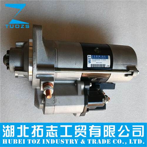 4996704F用于CUMMINS配件QSB67起动马达4996707挖掘机起动机