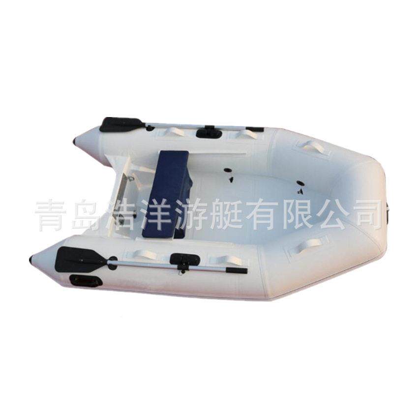 2.5璃米玻璃钢底橡皮艇RIB250艇/船钓/游艇/快玻钢冲锋舟鱼船