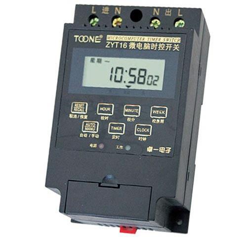 上海卓一电子TOONE微电脑时控开关 ZYT16 (广州现货分销渠道)
