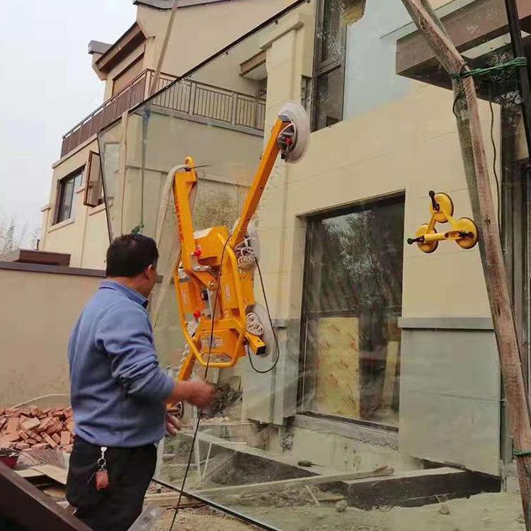 移动伸缩臂玻璃真空吸吊机 400KG 1200kg电动玻璃吸盘质地柔软