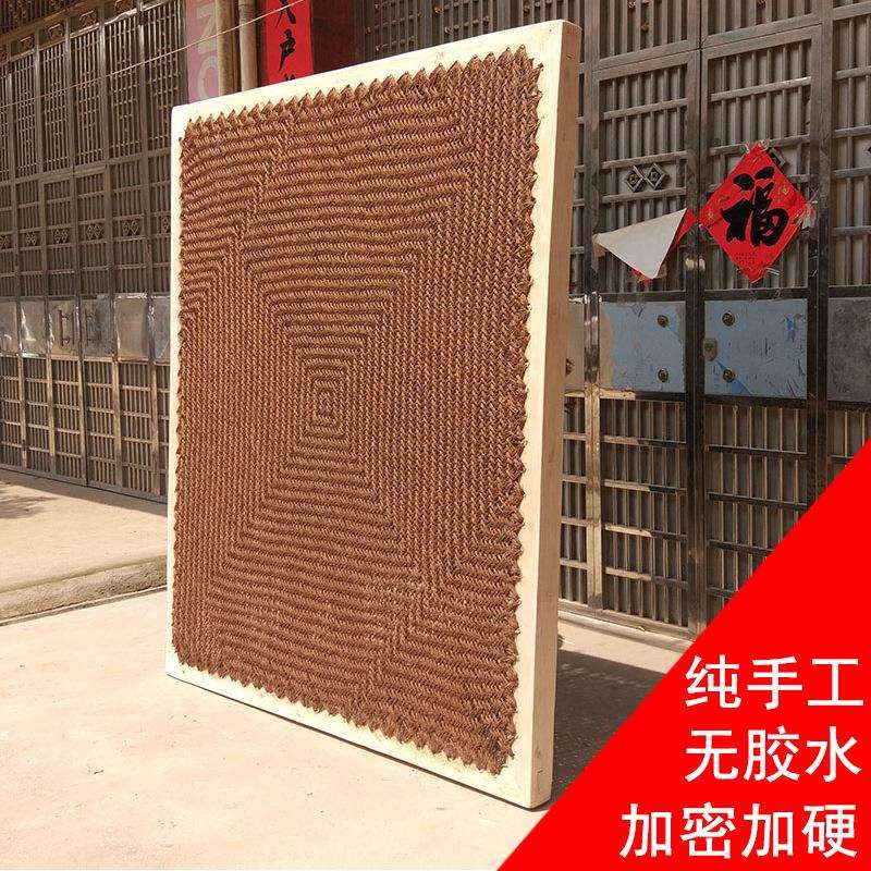老式1.51.8米藤棕棚绷子床无胶棕梆床棕垫编织山棕床垫手工纯