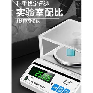 子天平实验千分之一电子秤0.电01g精准分析天平高室度精GUR天平称