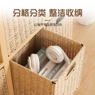 儿童书架落地置物架实木多层客厅收纳柜家用床头柜储物柜矮柜书柜