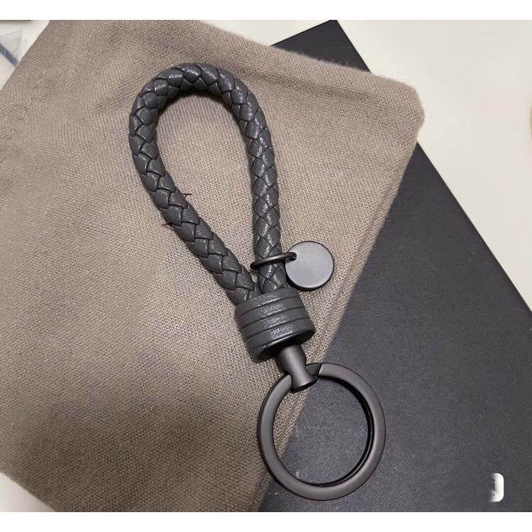 羊皮编织真皮汽车挂饰皮绳情侣款送礼防丢车钥匙扣钥匙圈