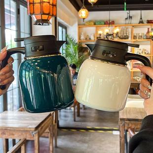 316不锈钢保温水壶大容量焖茶壶家用老白茶闷泡壶茶水分离泡茶壶