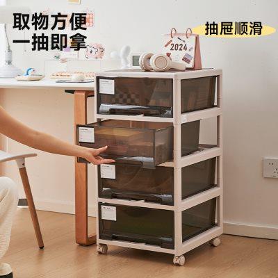 文件柜子抽屉式办公室桌下文具收纳柜多层储物整理箱置物柜五斗柜