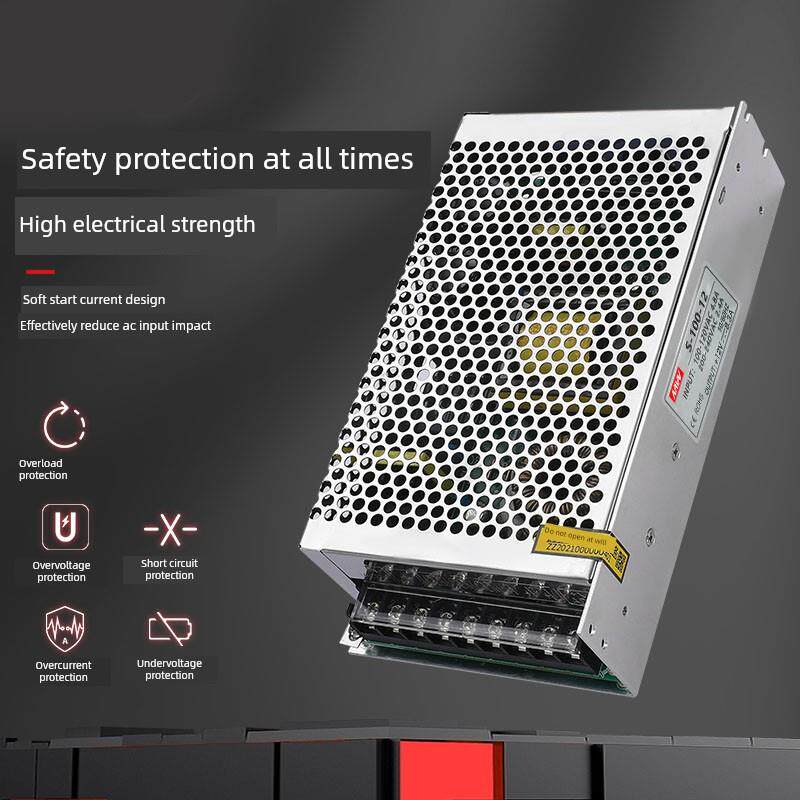 明威Ms-75W150W250W监控220至5V12V24V直流开关电源与门禁电源