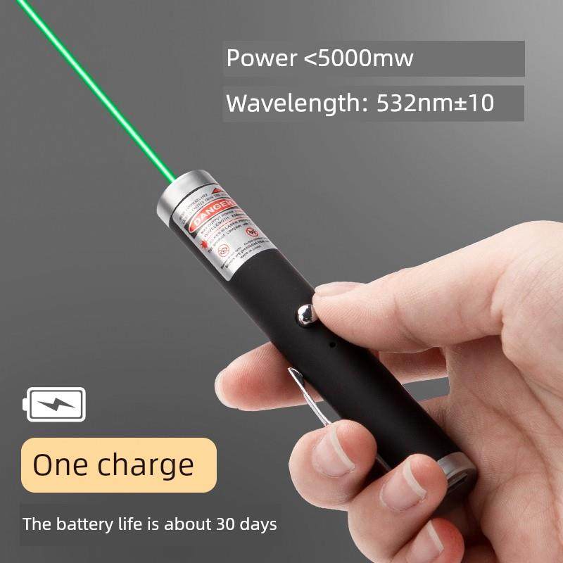 大功率镭射激光笔强光手电户外绿光超远程定位雷射笔售楼部沙盘耐