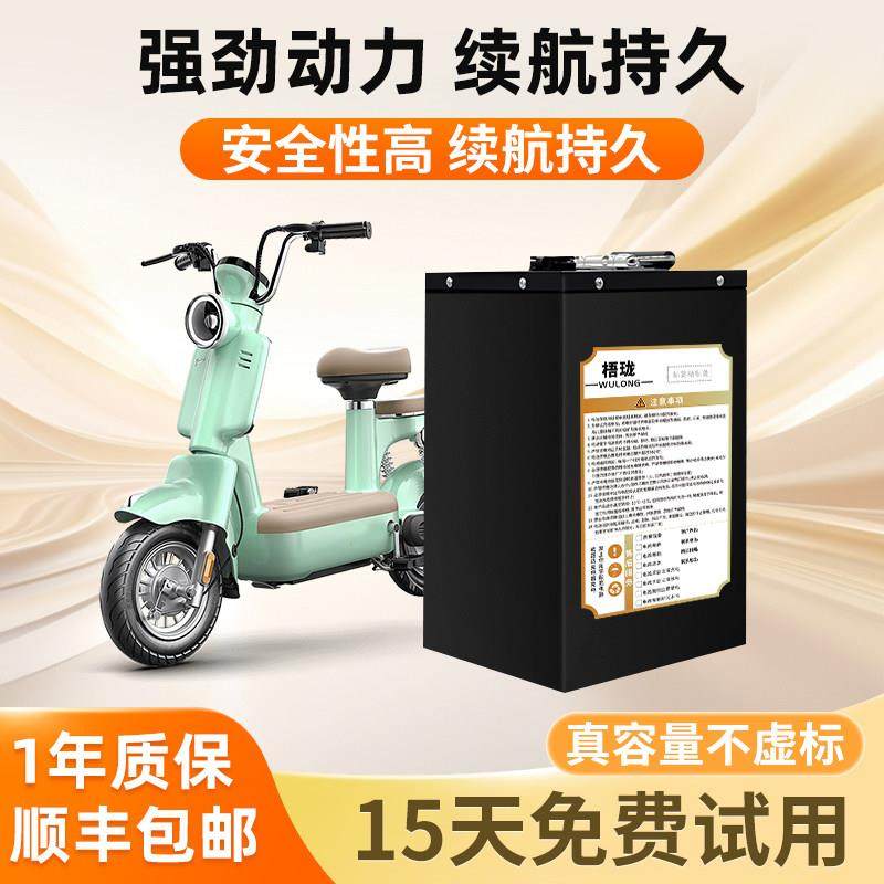 48v电动车锂电池大单体60V72V外卖电动车可换电池锂电瓶大容量