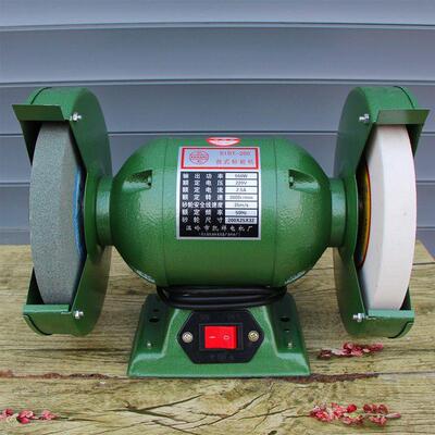 德国进口台式砂轮机工业级工厂用家用小型打磨机抛光机磨刀机