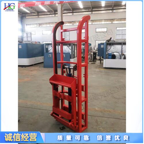悬挂式垂直提升翻料机 立式垃圾桶提升机 可移动工业废料上料机