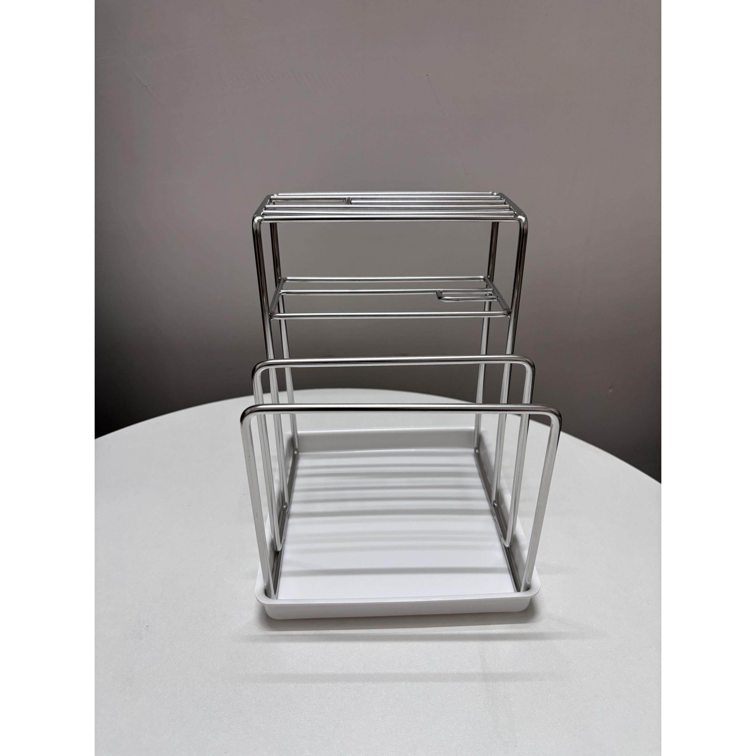 304不锈钢刀具置物架刀架砧板一体架带筷子笼厨房菜板收纳架ins,厨房/烹饪用具,刀架,淘宝优惠券,粉丝福利购,淘宝优惠卷