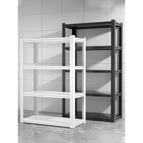 家用货架置物落地多层阳台厨房超市展示仓储商用简易钢制角钢收纳