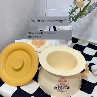 痰盂家用小便池尿桶厕所夜壶孕妇妇女男子儿童卧室带盖厕所婴儿小