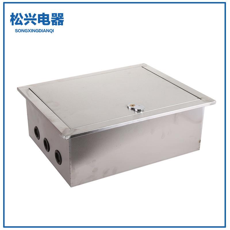 厂家直销不锈钢加厚暗装入墙型300X400X170配电箱