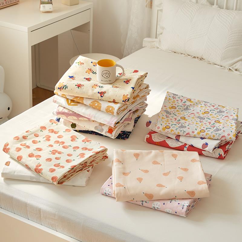 木悠新款纯棉被套单件100全棉学生宿舍单人150x200被罩200x230