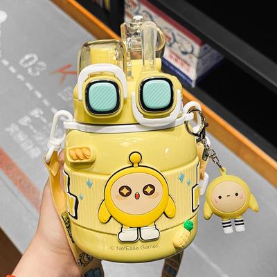 日本进口儿童保温杯上学专用水杯男孩女2025新款幼儿园小学生水壶