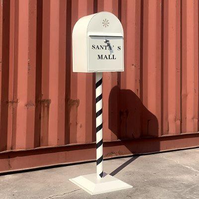 网红复古信报箱摆件欧式铁艺工业风邮筒庭院装饰摄影道具邮箱模型