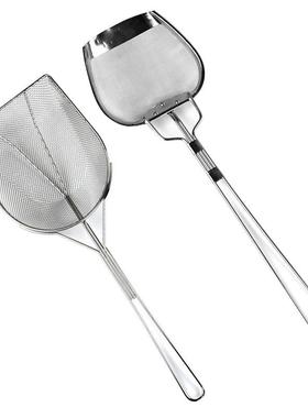 不锈方形油渣铲滤油捞过滤网筛超z密捞勺钢渣网漏勺油炸网篮26787