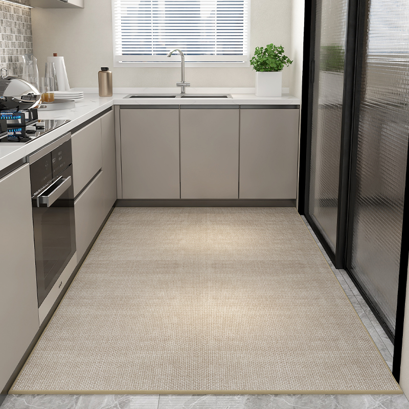 厨房专用地垫吸水防油家用满铺大面积地毯免洗可擦洗防滑耐脏脚垫