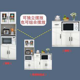 满门红餐边柜微波炉柜茶水碗柜厨房储物柜阳台柜烤箱柜厨房柜餐柜
