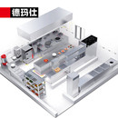德玛仕单位食堂企业学校餐厅商厨整体配套工程电器整体解决方案