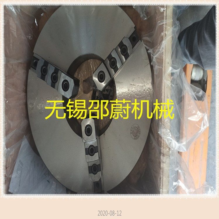 厂家货源供应500三爪卡盘 焊接卡盘 大通孔卡盘