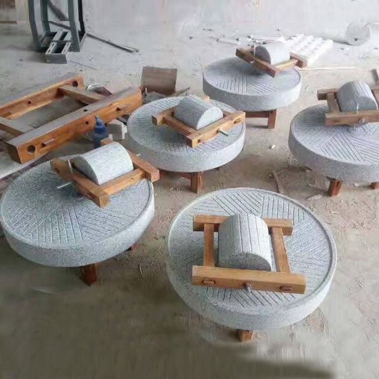 黄豆燕麦青稞磨面机 三项电磨荞麦面石磨 电动磨面磨艾绒粉机