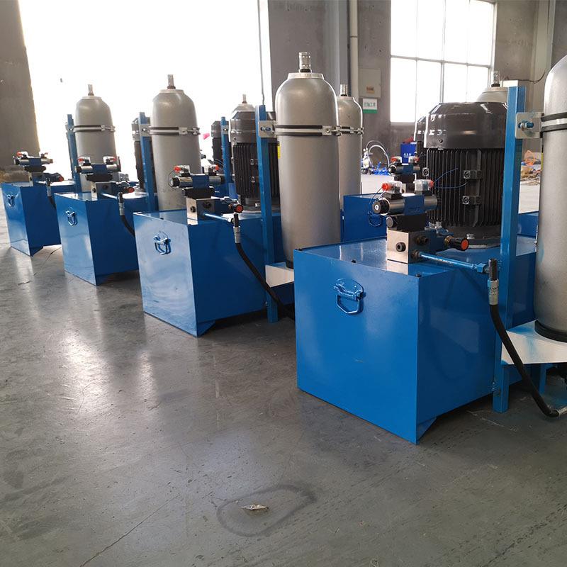 液压厂家液压站带蓄能器动力强压力机升降设备用加工定制液压系统