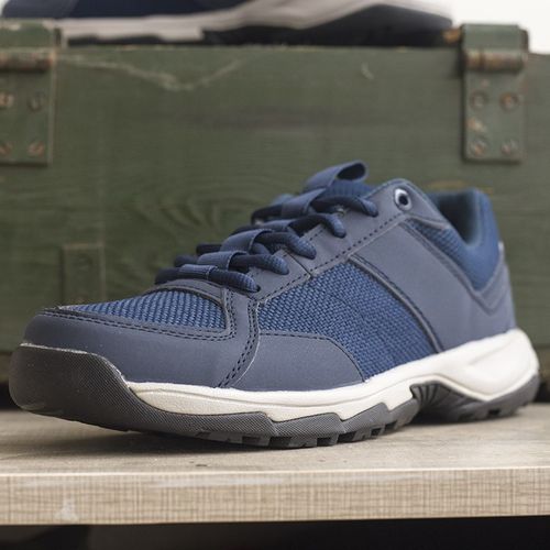 新式机务地勤鞋男运动蓝色帆布鞋体能训练鞋工作鞋作/训鞋单鞋