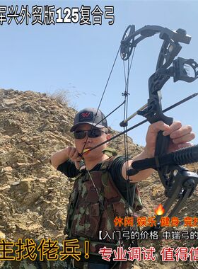 军兴外贸版M125复合弓梦想120升级版非顶点T1针刺M1弓箭健身器材
